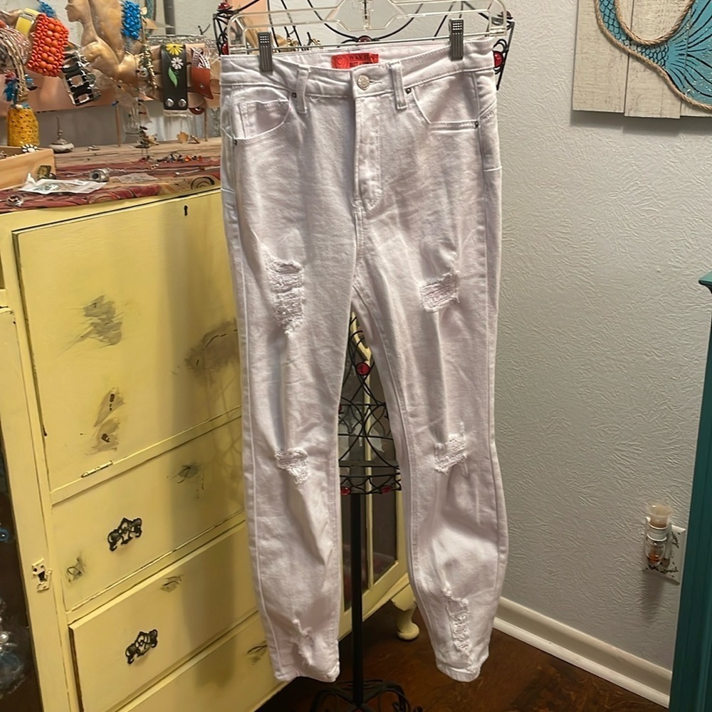 🐓🐓🐓BOGOHO 🐓🐓🐓Wax Jean Distressed Jeans-Size 11